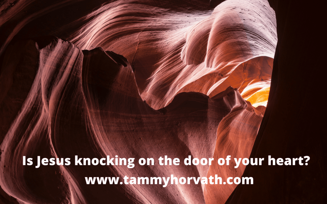 Jesus is knocking on the door of your heart