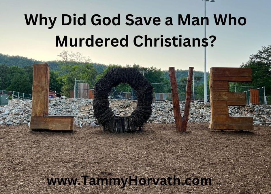 Love sign for Tammy Horvath’s blog post: Why did God save a man who murdered Christians?