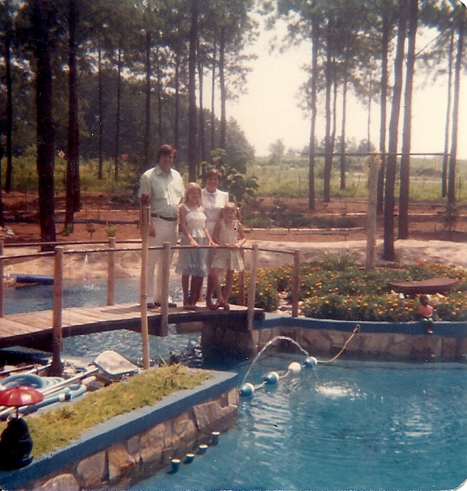 My family at my grandparent's home in South Carolina where my dreams of travel began