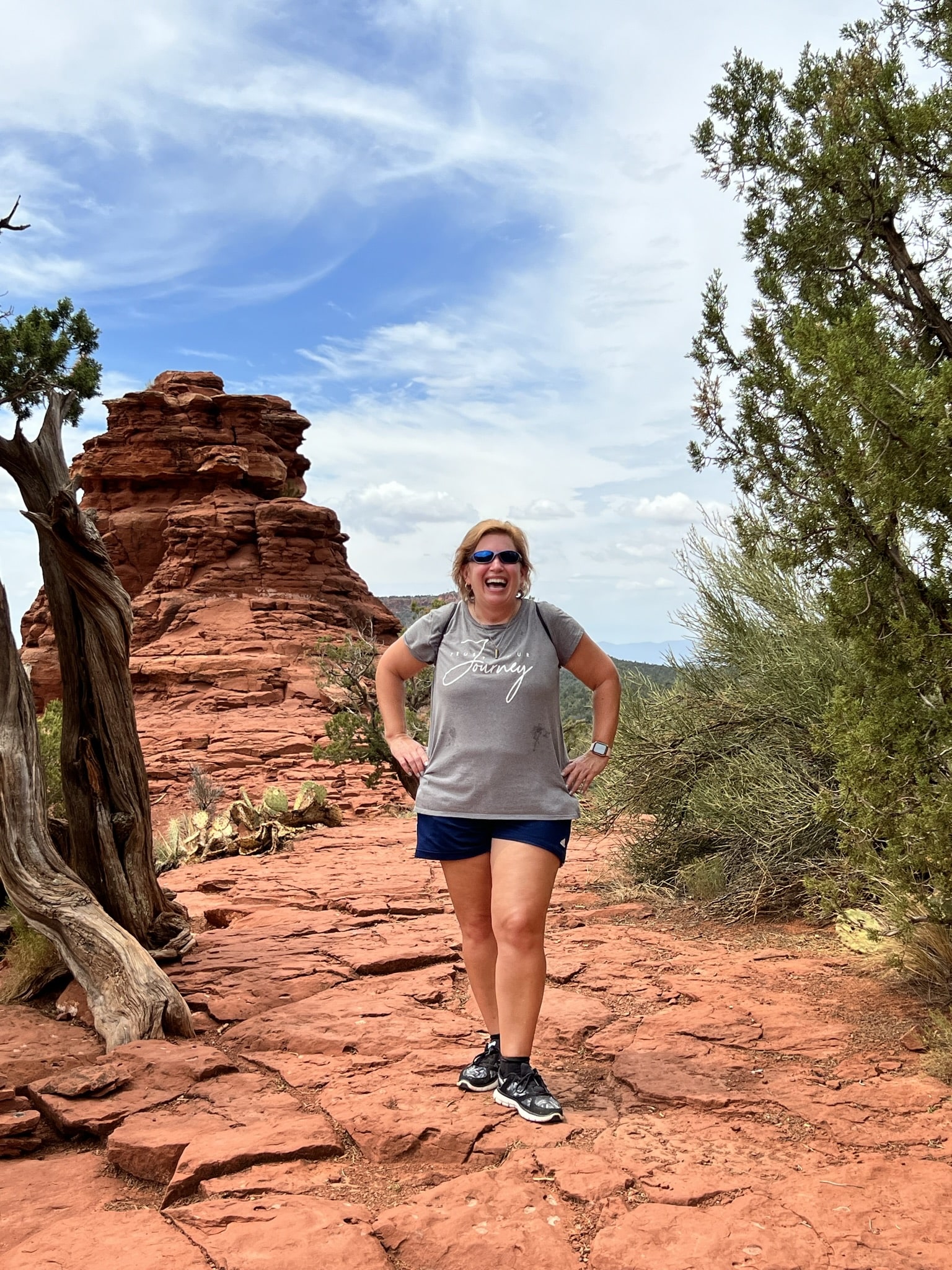 Tammy Horvath posing in Sedona, Arizona Tammy Horvath posing in Sedona, Arizona