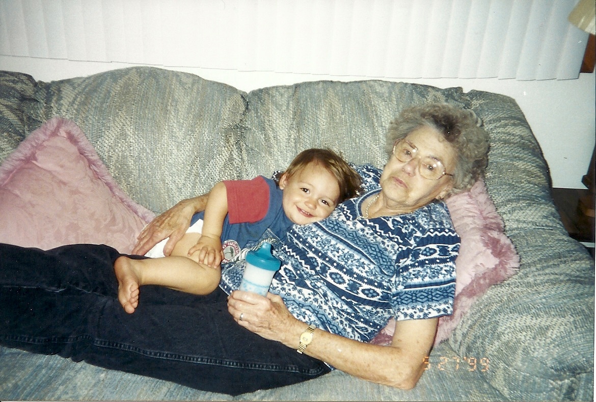 Tammy Horvath's Gram (and son Luke Yuzwa) who got her through the death of her husband. Tammy Horvath's Gram (and son Luke Yuzwa) who got her through the death of her husband.